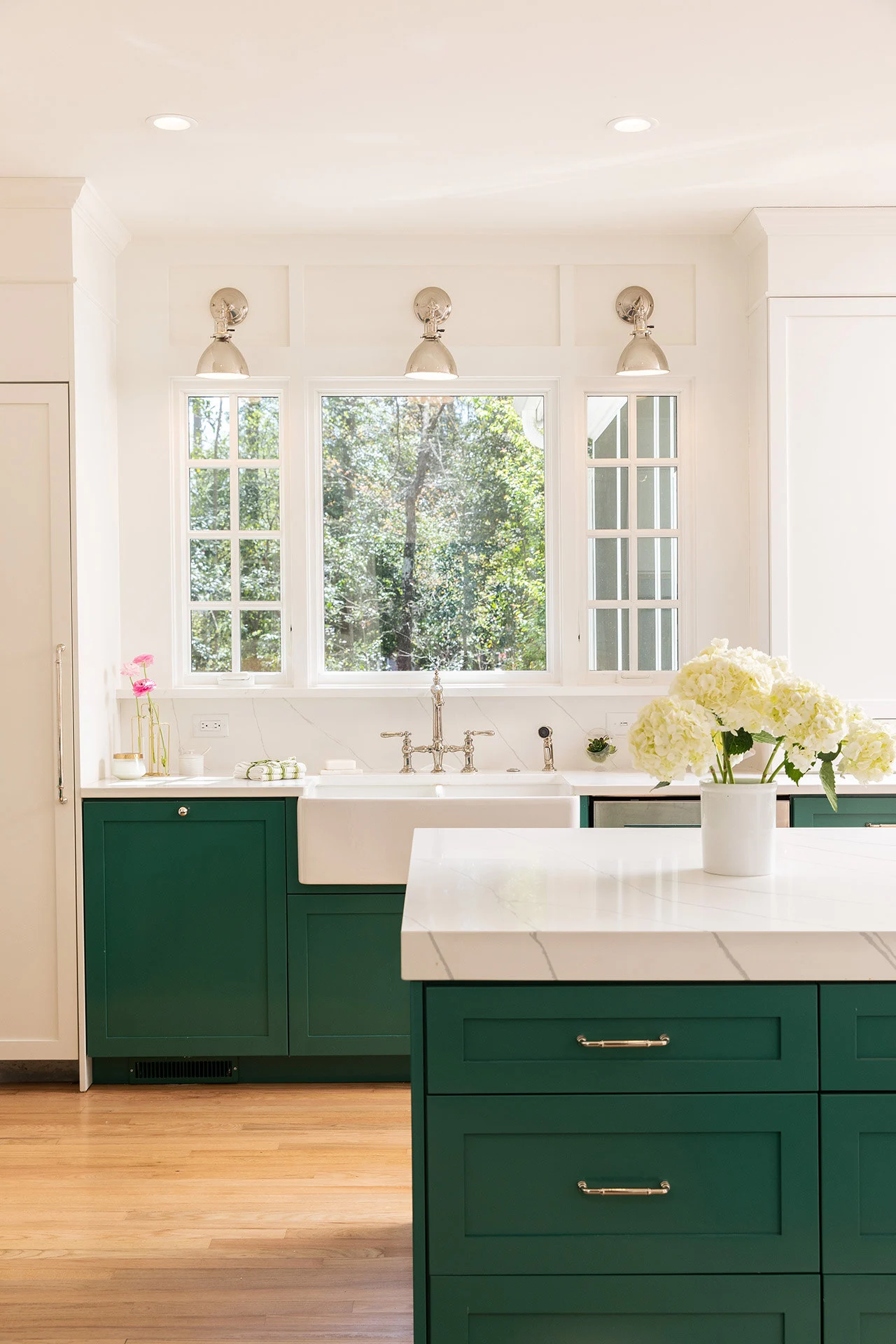 Completed Kitchen remodeling with modern design